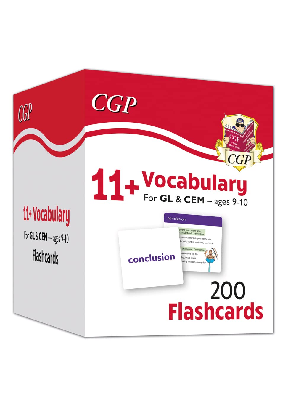 New 11+ Vocabulary Flashcards - Ages 9-10: perfect preparation for the eleven plus (CGP 11+ Vocabulary Flashcards)