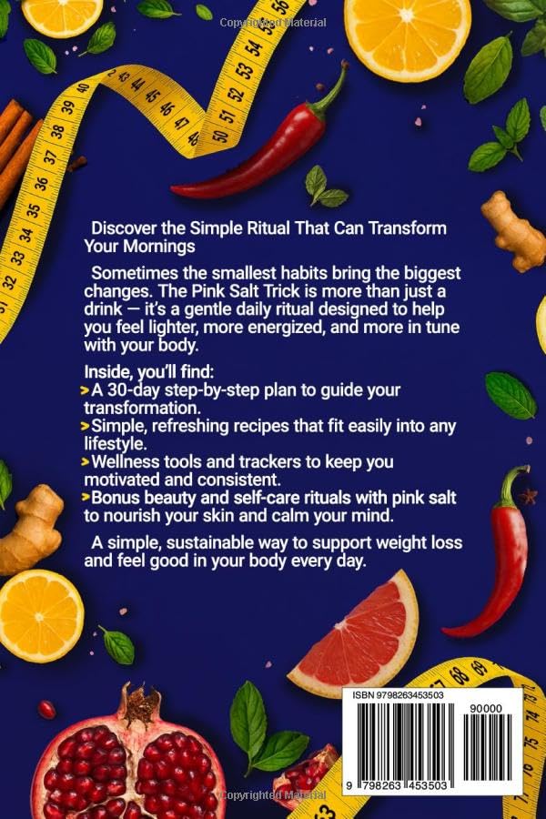 The Secret Pink Salt Trick for Weight Loss: Super Easy 5-Minute Himalayan Pink Salt Recipe & 30-Day Challenge - Boost Metabolism, Burn Fat, Natural Detox, Curb Cravings & Weight Loss for Women