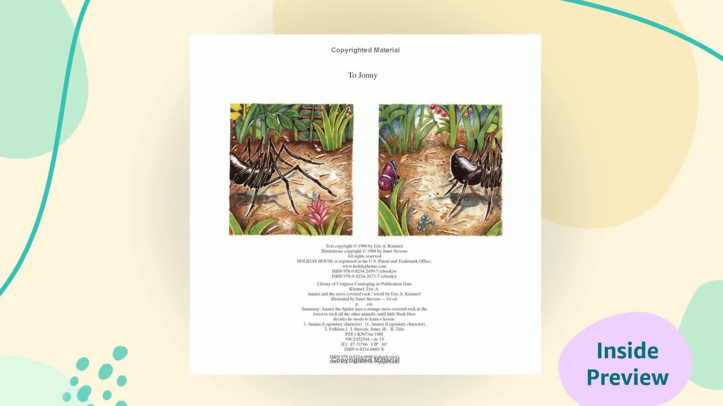 Anansi and the Moss-Covered Rock (Anansi the Trickster)