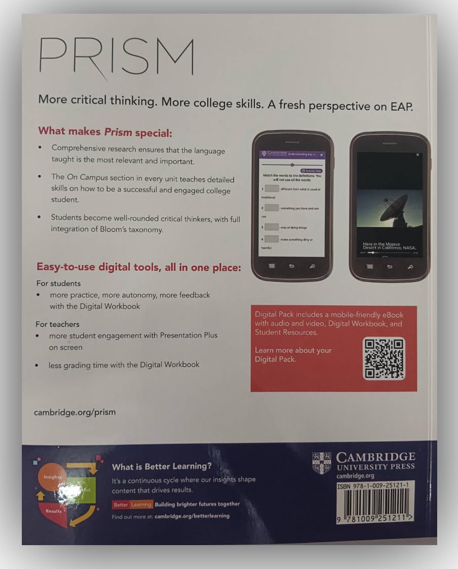 Prism Level 1 Listening and Speaking Student's Book with Digital Pack