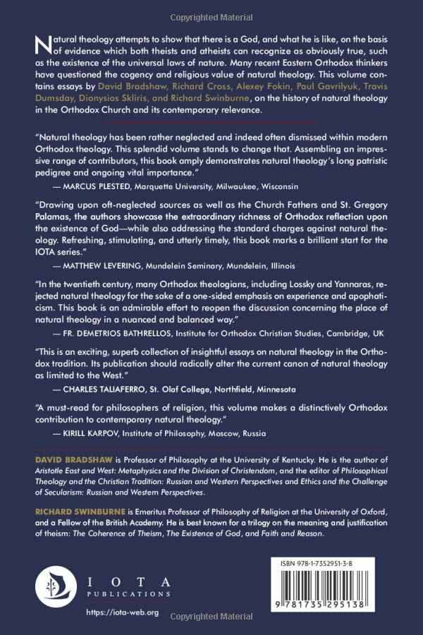 Natural Theology in the Eastern Orthodox Tradition