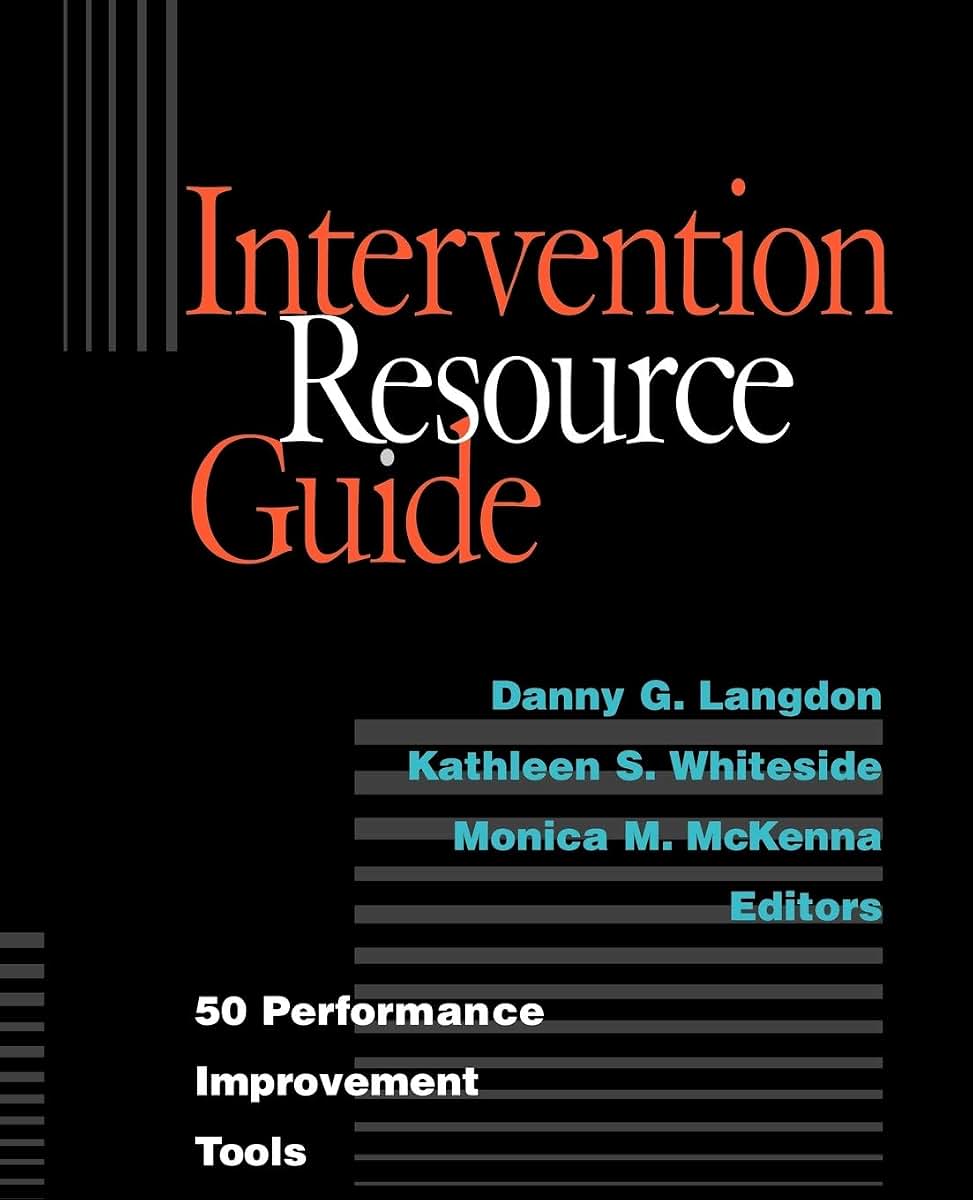 Intervention Resource Guide: 50 Performance Improvement Tools