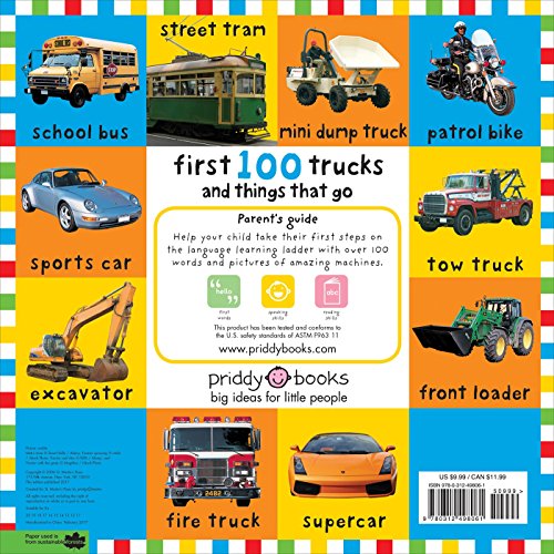 Big Board First 100 Trucks and Things That Go