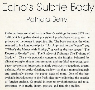 Echos Subtle Body