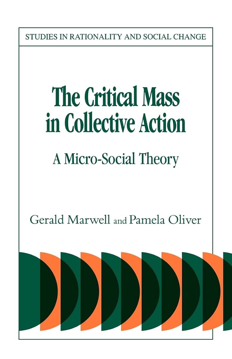 The Critical Mass in Collective Action (Studies in Rationality and Social Change)