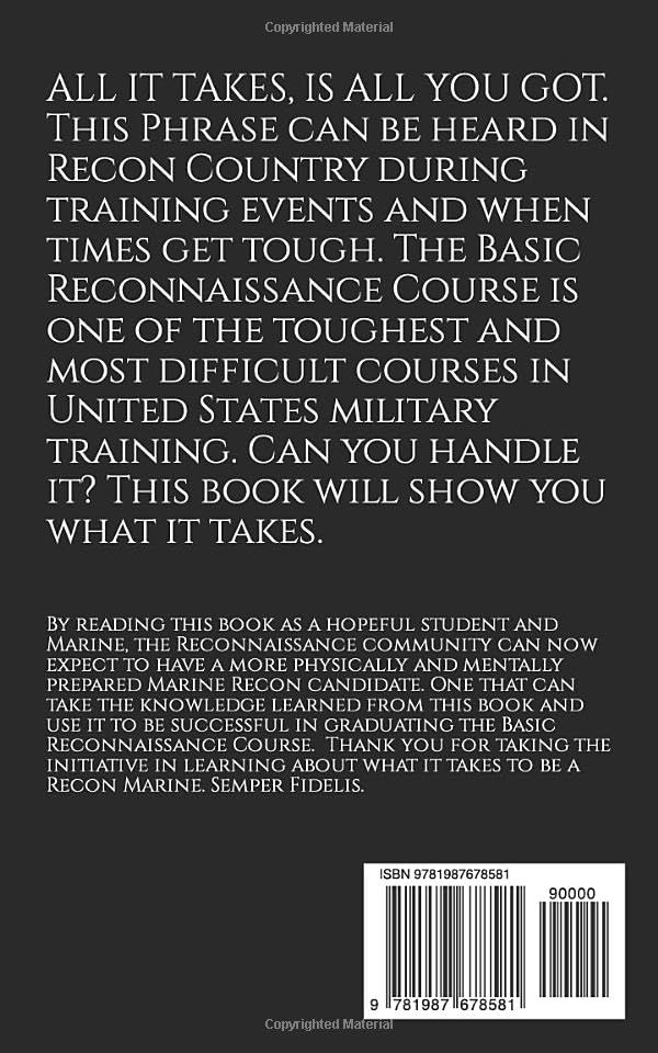 All It Takes: Become A Recon Marine