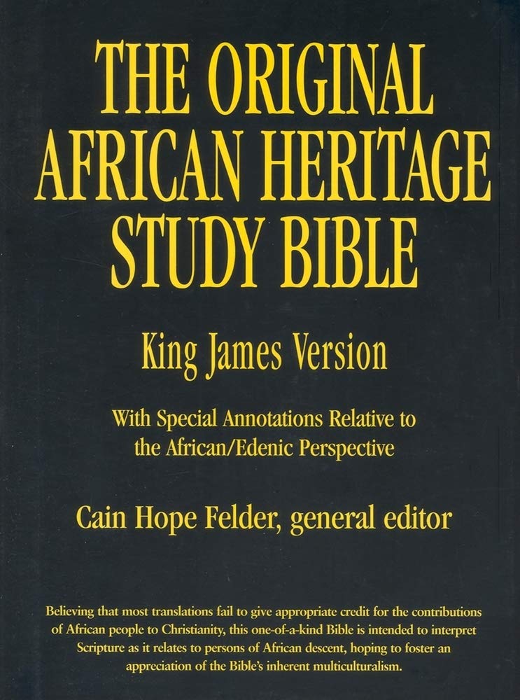 Original African Heritage Study Bible-KJV by Felder, Cain Ho