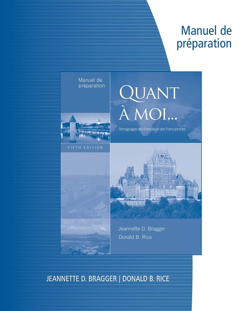 Quant a Moi: Temoignages Des Francais Et Des Francophones