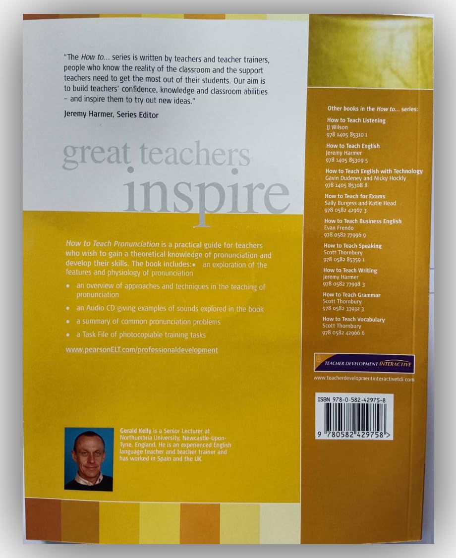 How To Teach Pronunciation (Book with Audio CD)