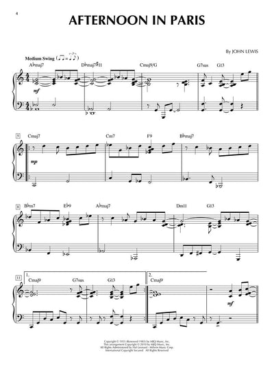 The Best Jazz Piano Solos Ever - 80 Classics from Miles to Monk Piano Sheet Music for Intermediate to Advanced Players Hal Leonard Songbook