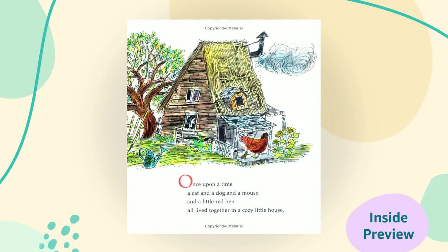 The Little Red Hen Board Book (Paul Galdone Nursery Classic)