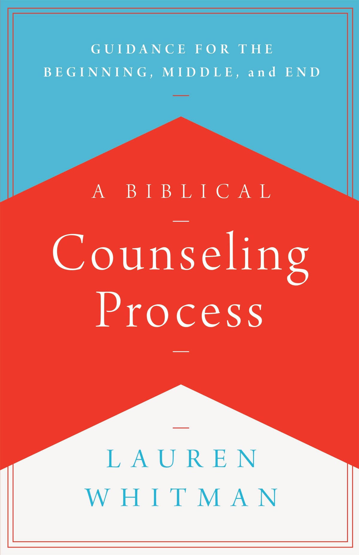 A Biblical Counseling Process: Guidance for the Beginning, Middle, and End (Helping the Helpers)