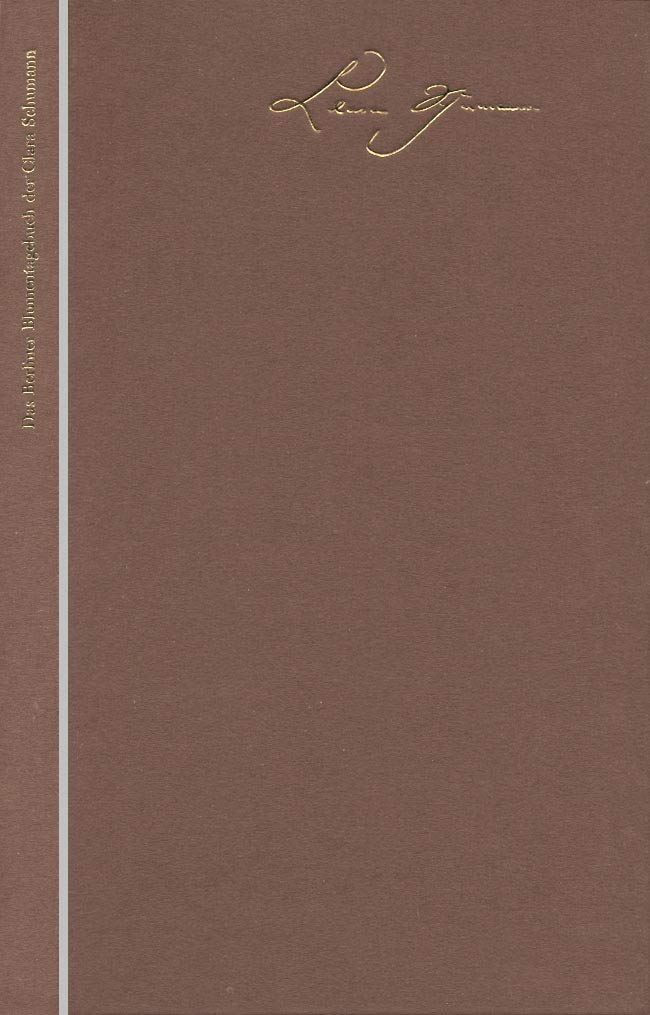 Das Berliner Blumentagebuch der Clara Schumann, 1857-1859 (German Edition)