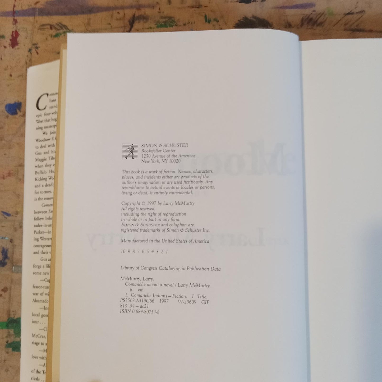Comanche Moon by Larry McMurtry