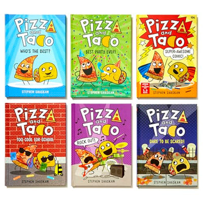 Pizza and Taco Lunch Special: 6-Book Boxed Set: Books 1-6 (A Graphic Novel Boxed Set)