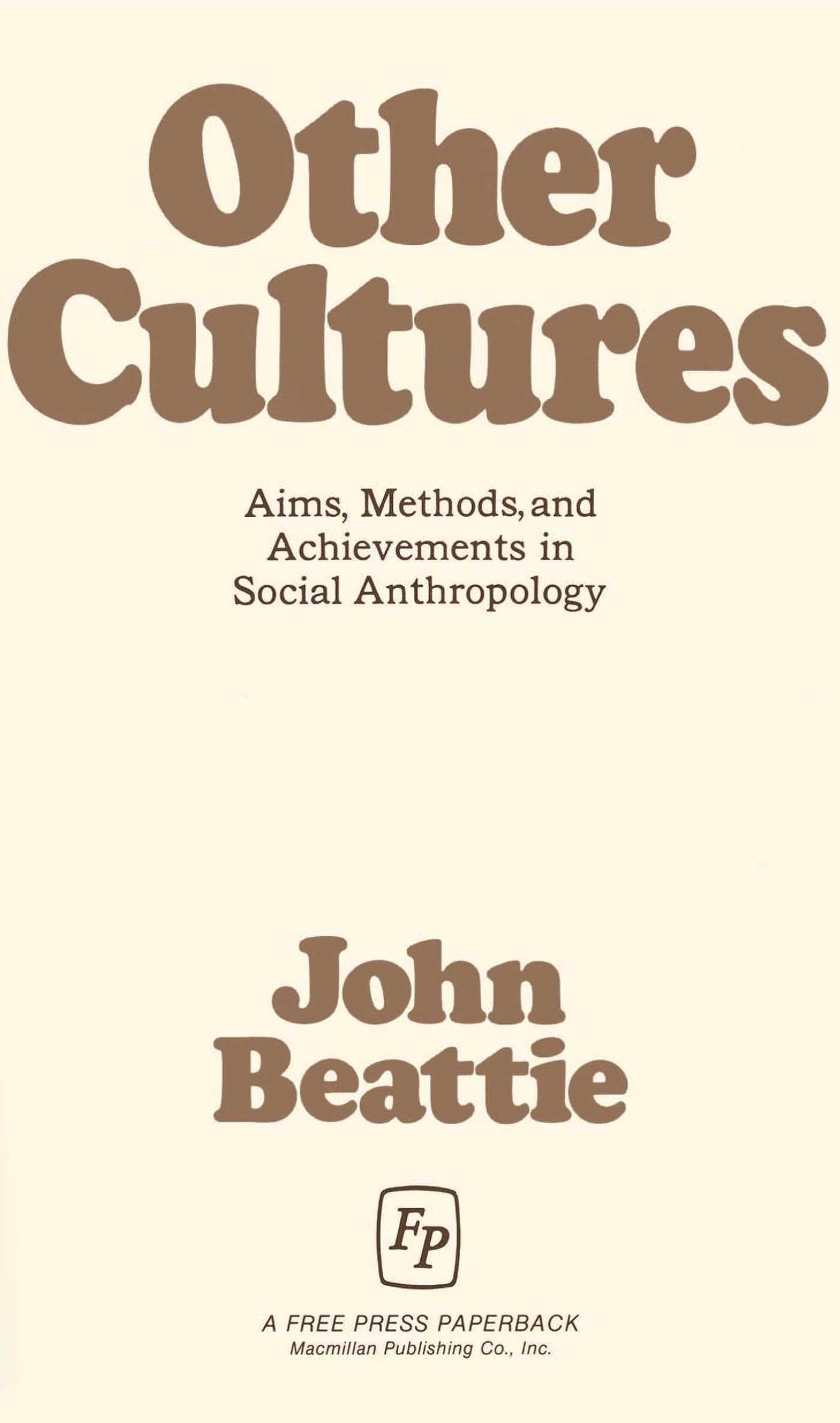 Other Cultures