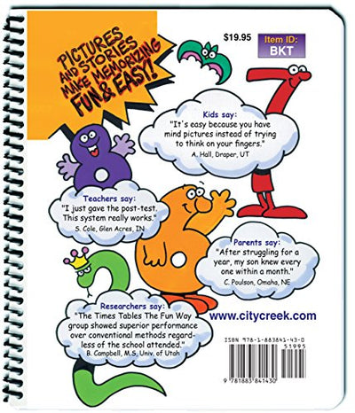 Times Tables the Fun Way Book for Kids: A Picture Method of Learning the Multiplication Facts