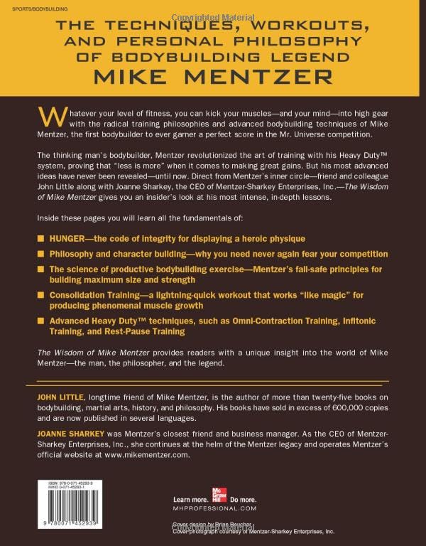 The Wisdom of Mike Mentzer: The Art, Science and Philosophy