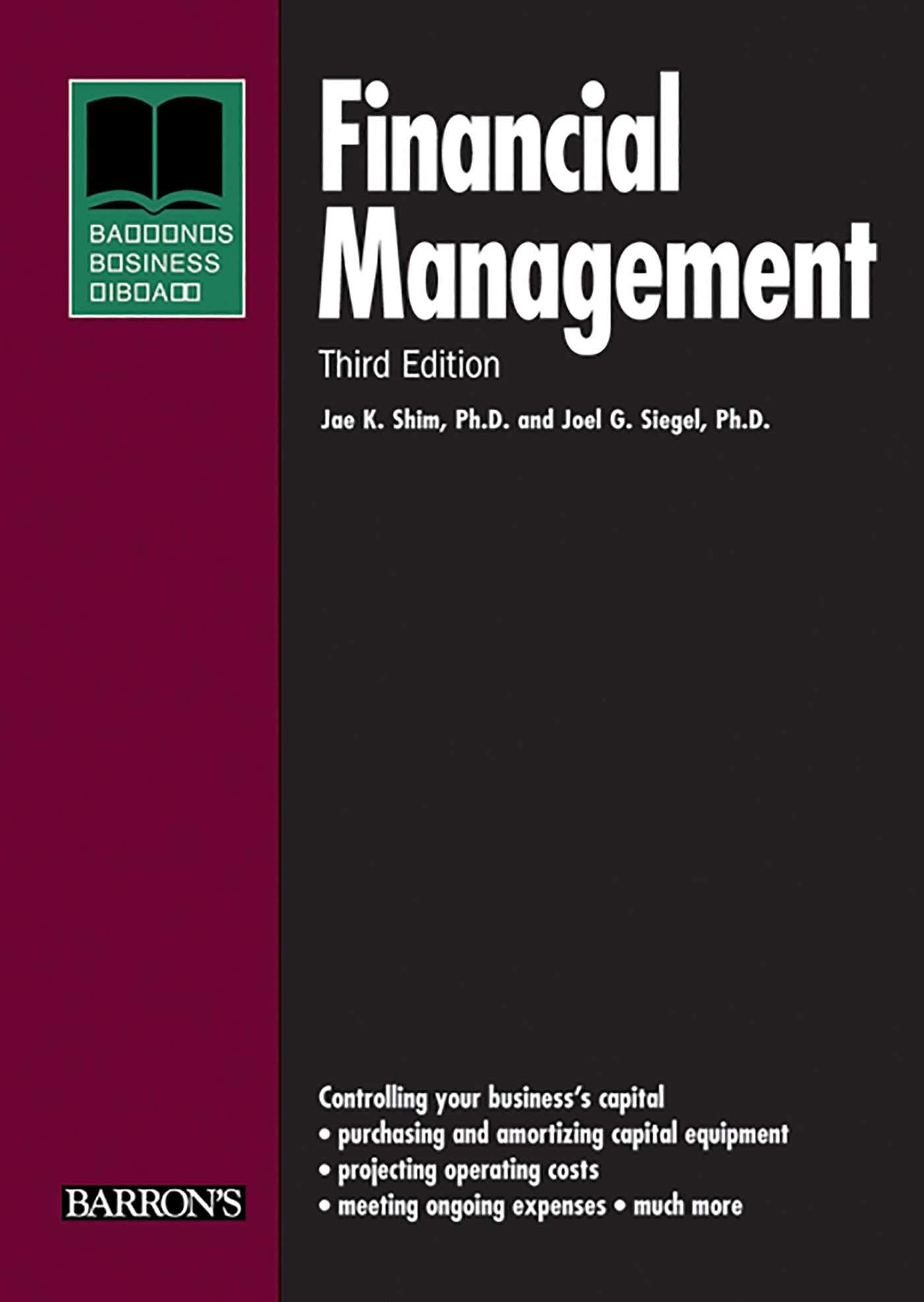 Financial Management (Barron's Business Library Series)