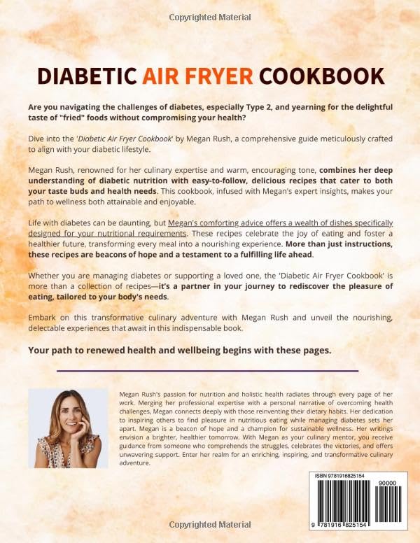Diabetic Air Fryer Cookbook: Delicious, Simple, Healthy Recipes for Beginners. Tackle Type 1 & 2 Diabetes Efficiently. Suitable for Prediabetics and ... Meal Plan (Diabetic Cookbook Collection)