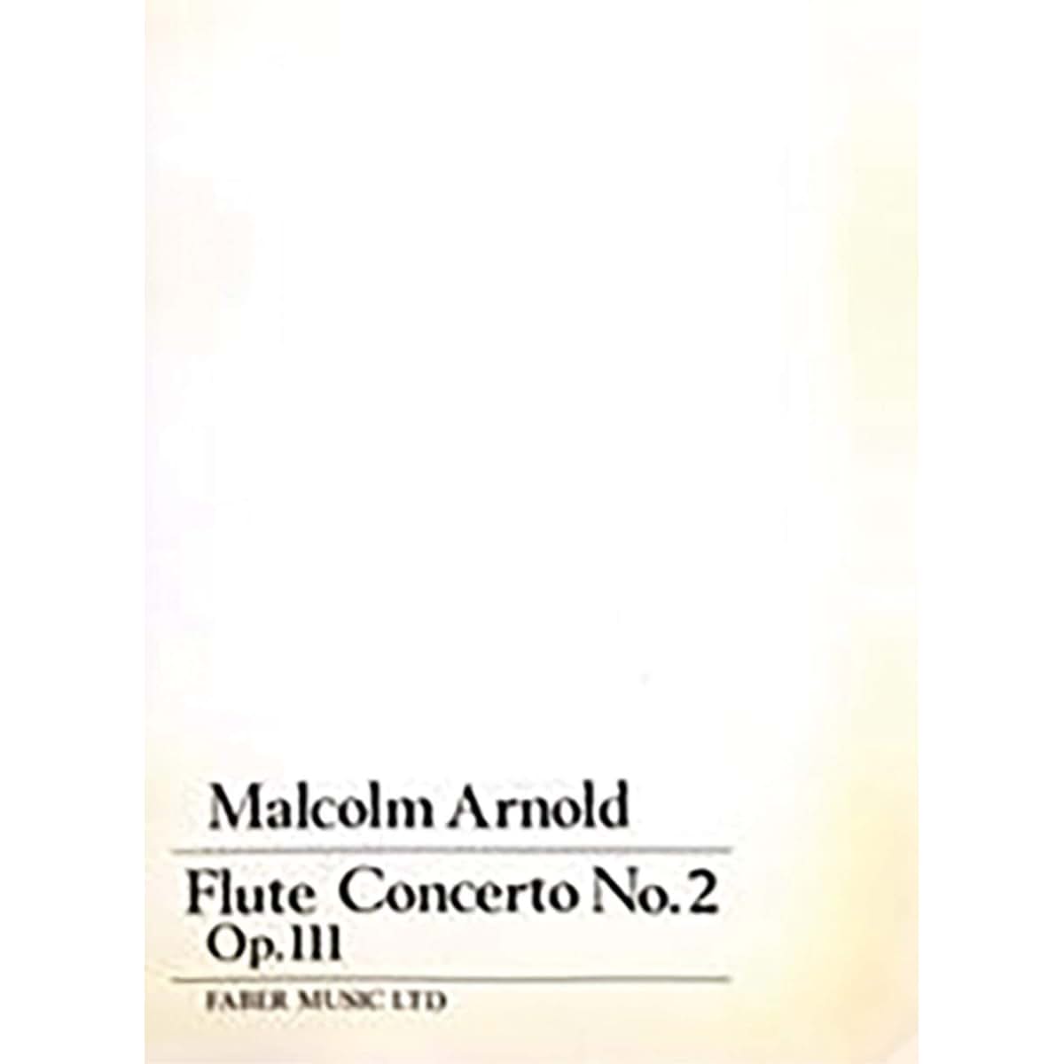 Flute Concerto No. 2, Op. 111: Full Score (Faber Edition)