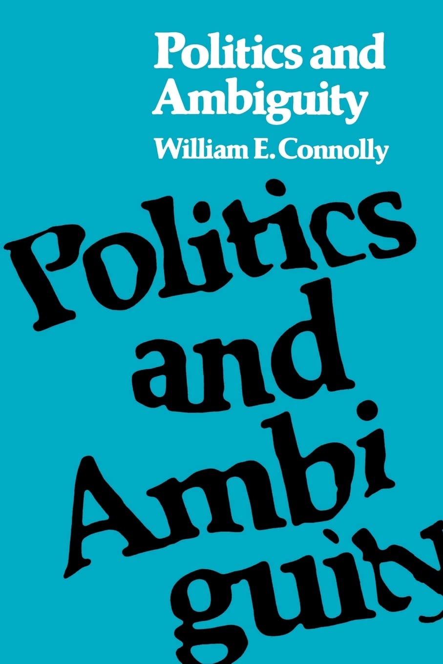 Politics and Ambiguity (Rhetoric of the Human Sciences)