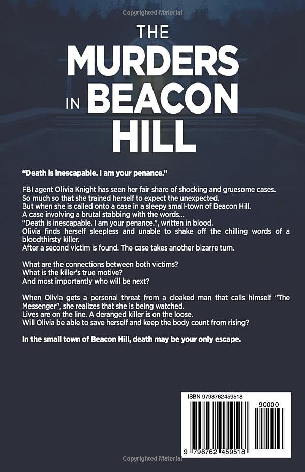 The Murders in Beacon Hill (Olivia Knight FBI Mystery Thriller)