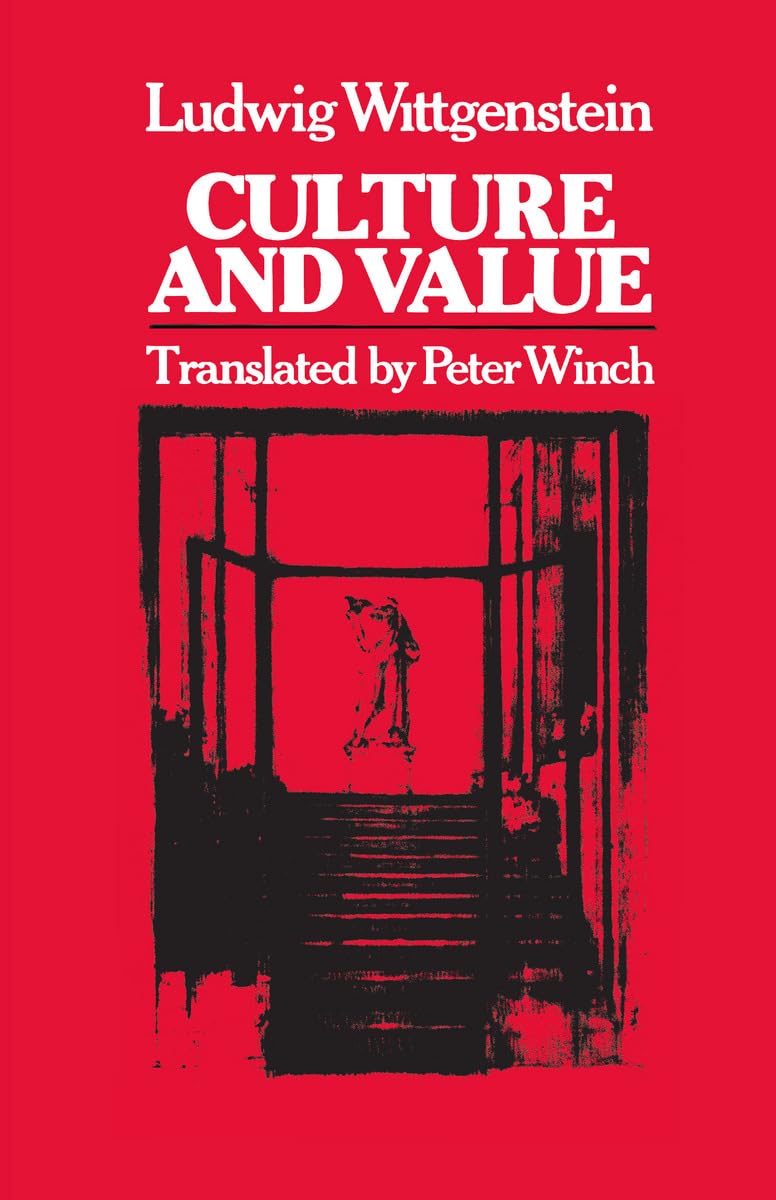 Culture and Value by Wittgenstein, Ludwig