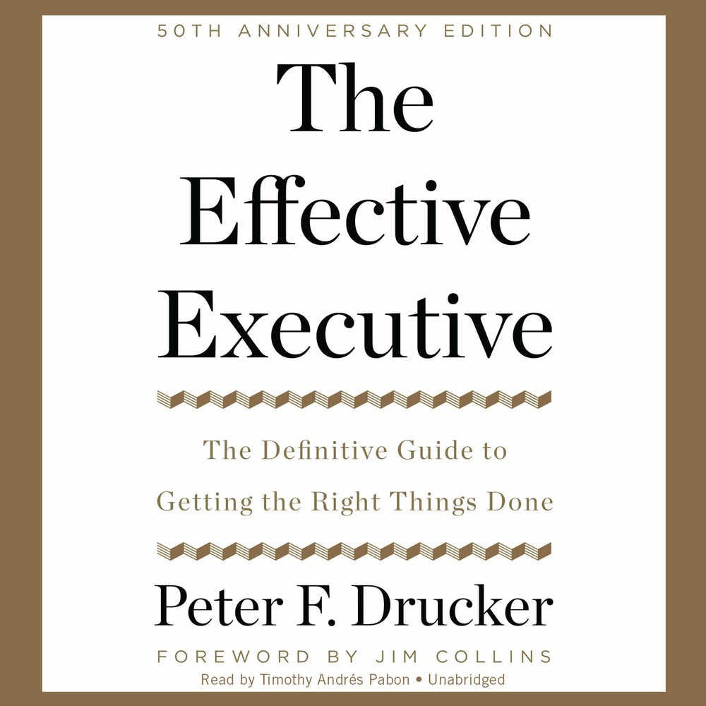 The Effective Executive by Miakarts Books (New)