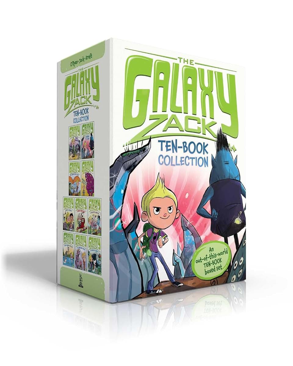 The Galaxy Zack Ten-Book Collection (Boxed Set): Hello, Nebulon!; Journey to Juno; The Prehistoric Planet; Monsters in Space!; Three's a Crowd!; A ... Spash!; The Annoying Crush; Return to Earth!