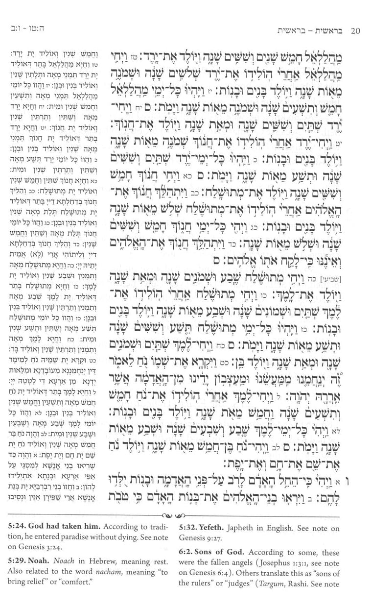 The Living Torah : The Five Books of Moses and the Haftarot - A New Translation Based on Traditional Jewish Sources, with notes, introduction, maps, ... & index (English and Hebrew Edition) — back cover