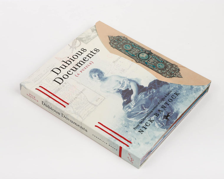Dubious Documents: A Puzzle (Wordplay, Ephemera, Interactive Mystery) — back cover