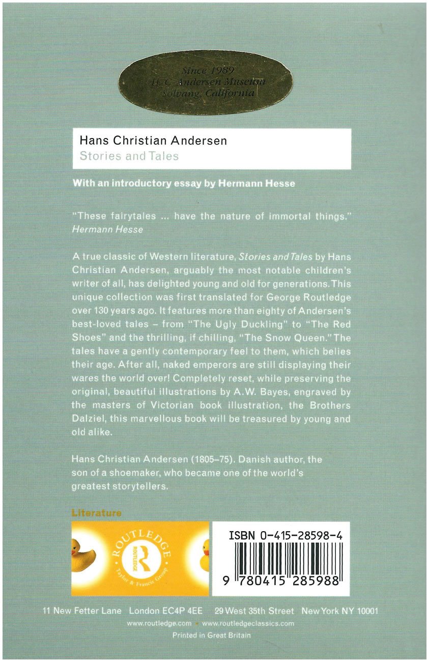 Stories and Tales (Routledge Classics)