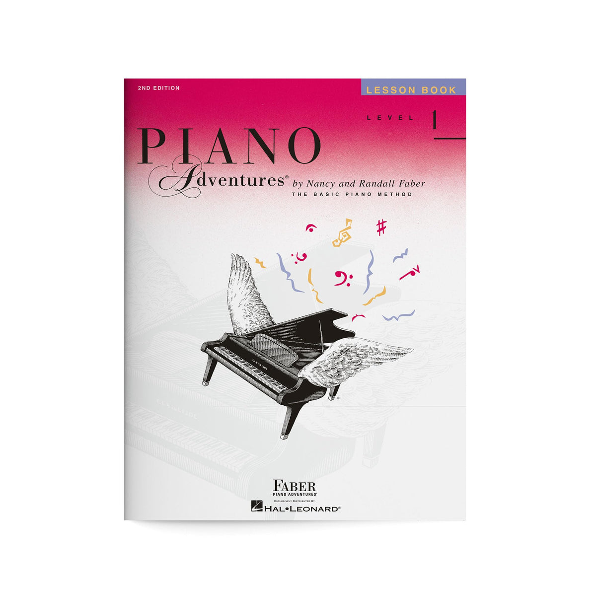 Piano Adventures: Lesson Book - Level 1, 2nd Edition Beginner Piano Method Book Sheet Music Songbook with Chords and Grand Staff Reading Faber Piano Method Book for Kids and Adults