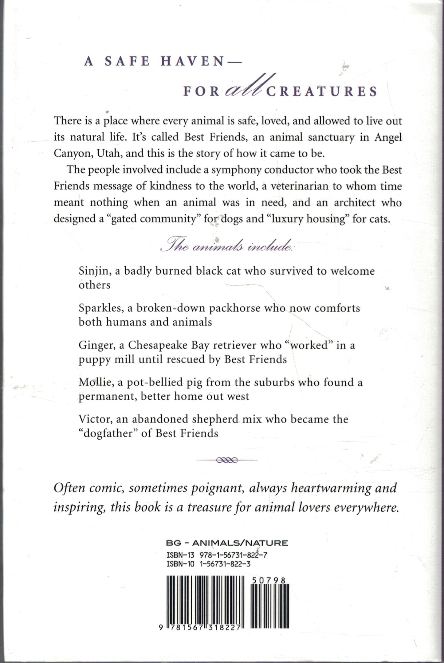 Best Friends: The True Story of the World's Most Beloved Animal Sanctuary