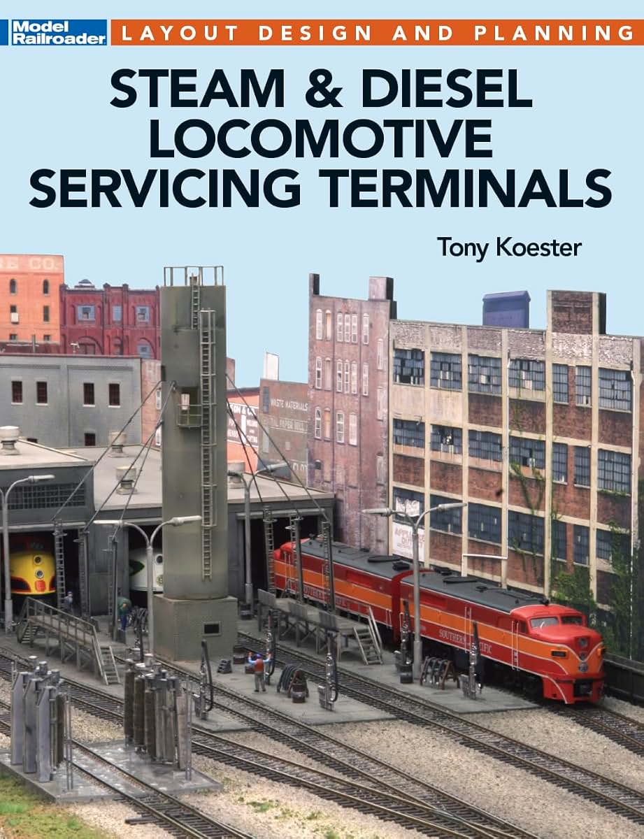 Steam & Diesel Locomotive Servicing Terminals: Layout Design and Planning