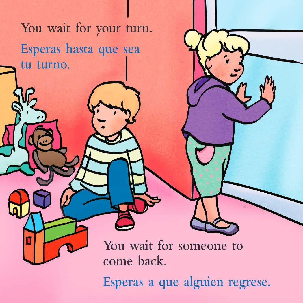 Waiting Is Not Forever / La espera no dura para siempre Board Book (Best Behavior) (Spanish and English Edition)