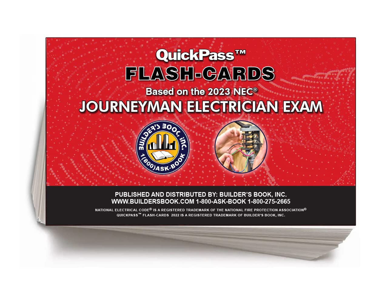 Journeyman Electrician Exam QuickPass Flash-Cards Based On The 2023 NEC