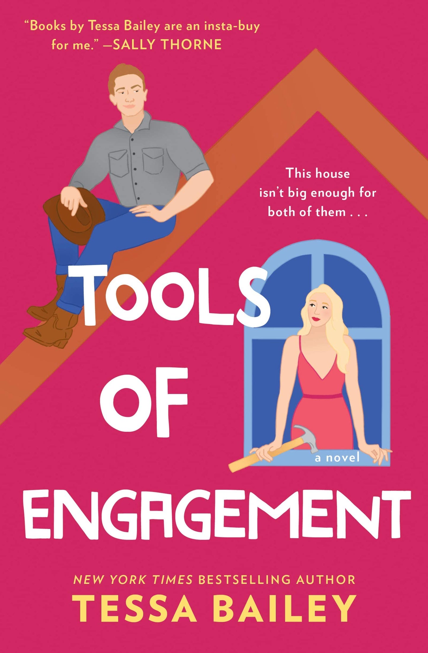 Hot And Hammered Series 3 Books Collection Set By Tessa Bailey(Fix Her Up, Love Her or Lose Her & Tools of Engagement)