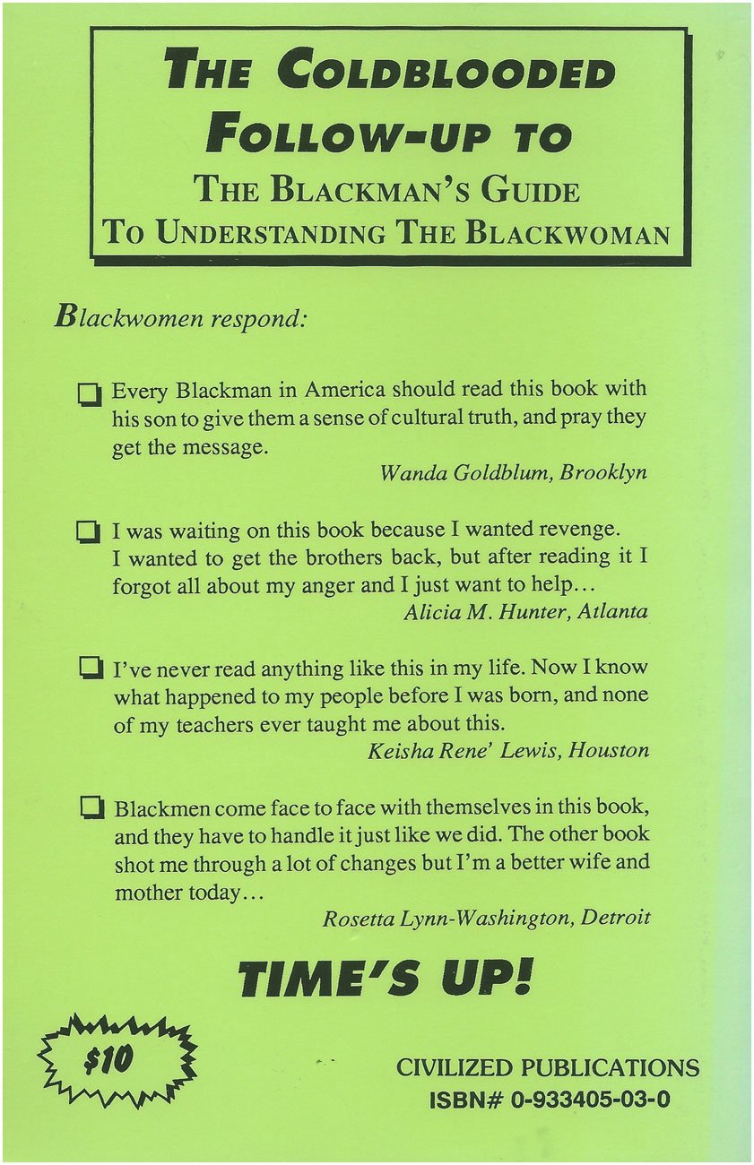 The Blackwoman's Guide to Understanding the Blackman