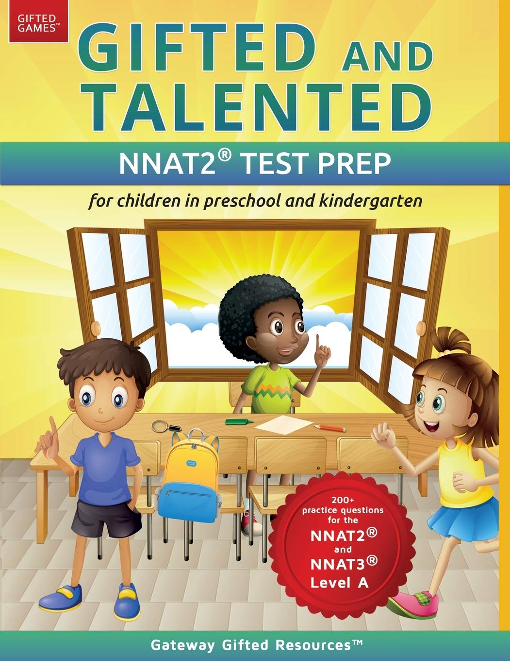 Gifted and Talented NNAT Test Prep: Gifted test prep book for the NNAT; Workbook for children in preschool and kindergarten (Gifted Games)
