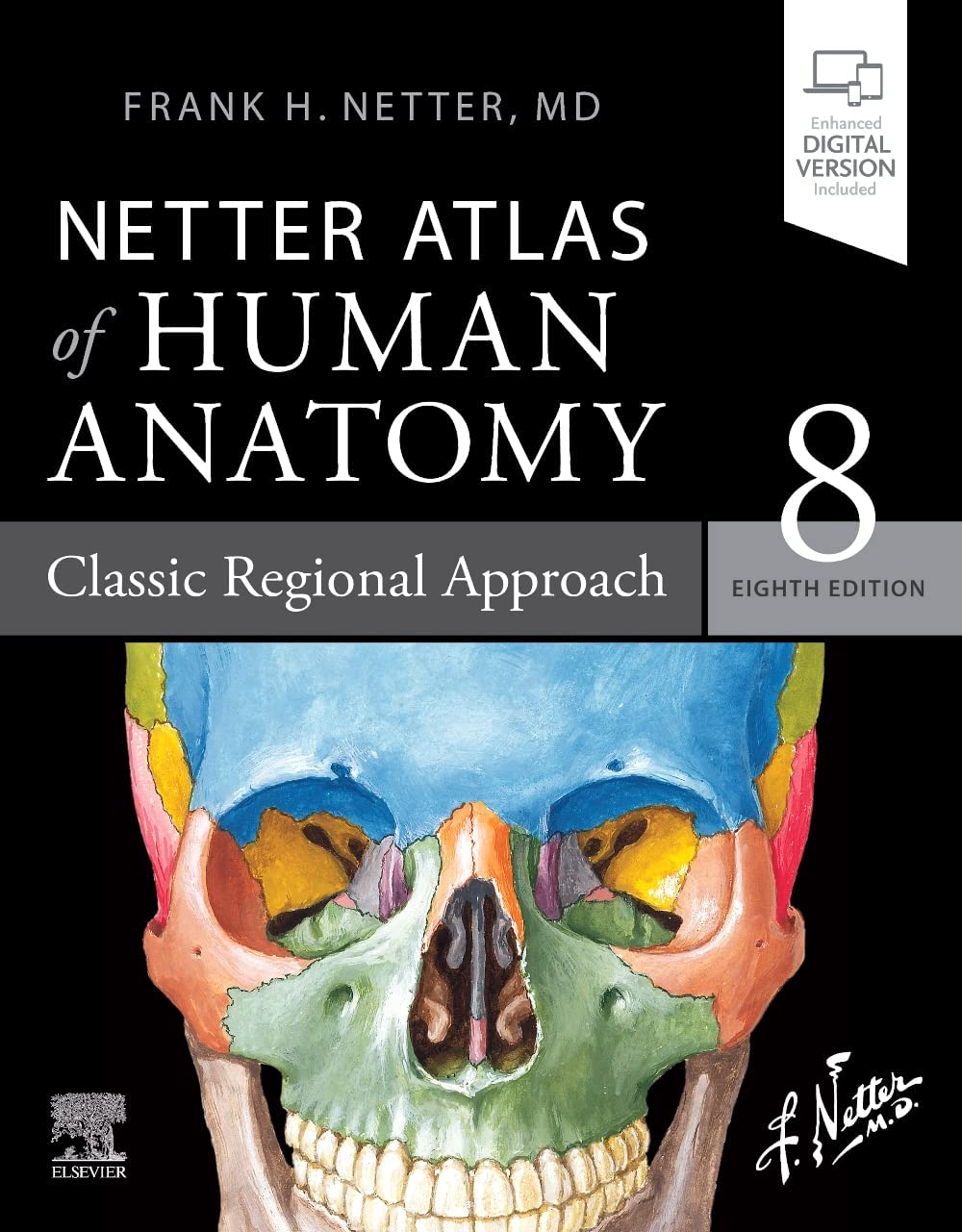 Netter Atlas of Human Anatomy: Classic Regional Approach: pa