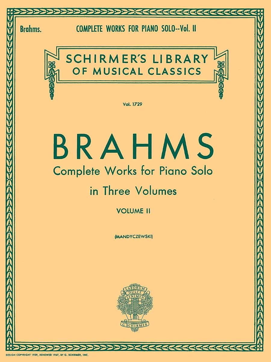 Complete Works for Piano Solo - Volume 2: Schirmer Library of Classics Volume 1729 Piano Solo