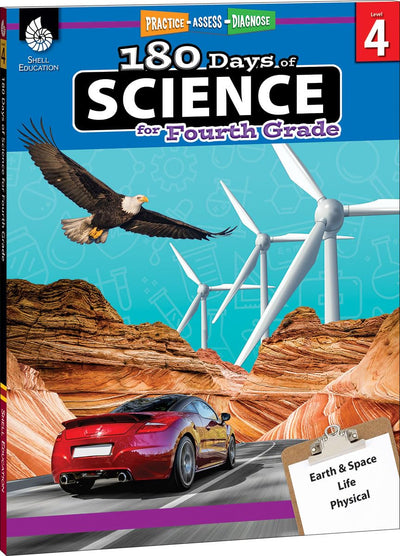 180 Days: Science for Fourth Grade: Practice, Assess, Diagnose