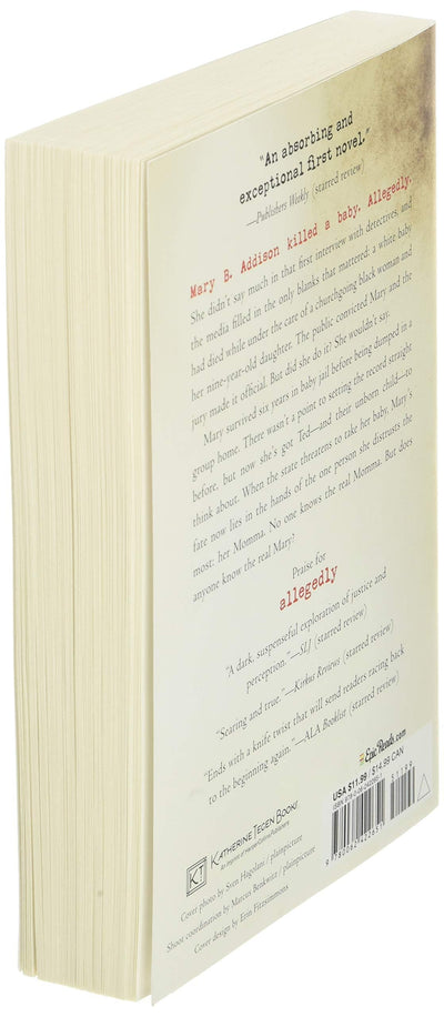 Allegedly: A Psychological Thriller by Tiffany D. Jackson