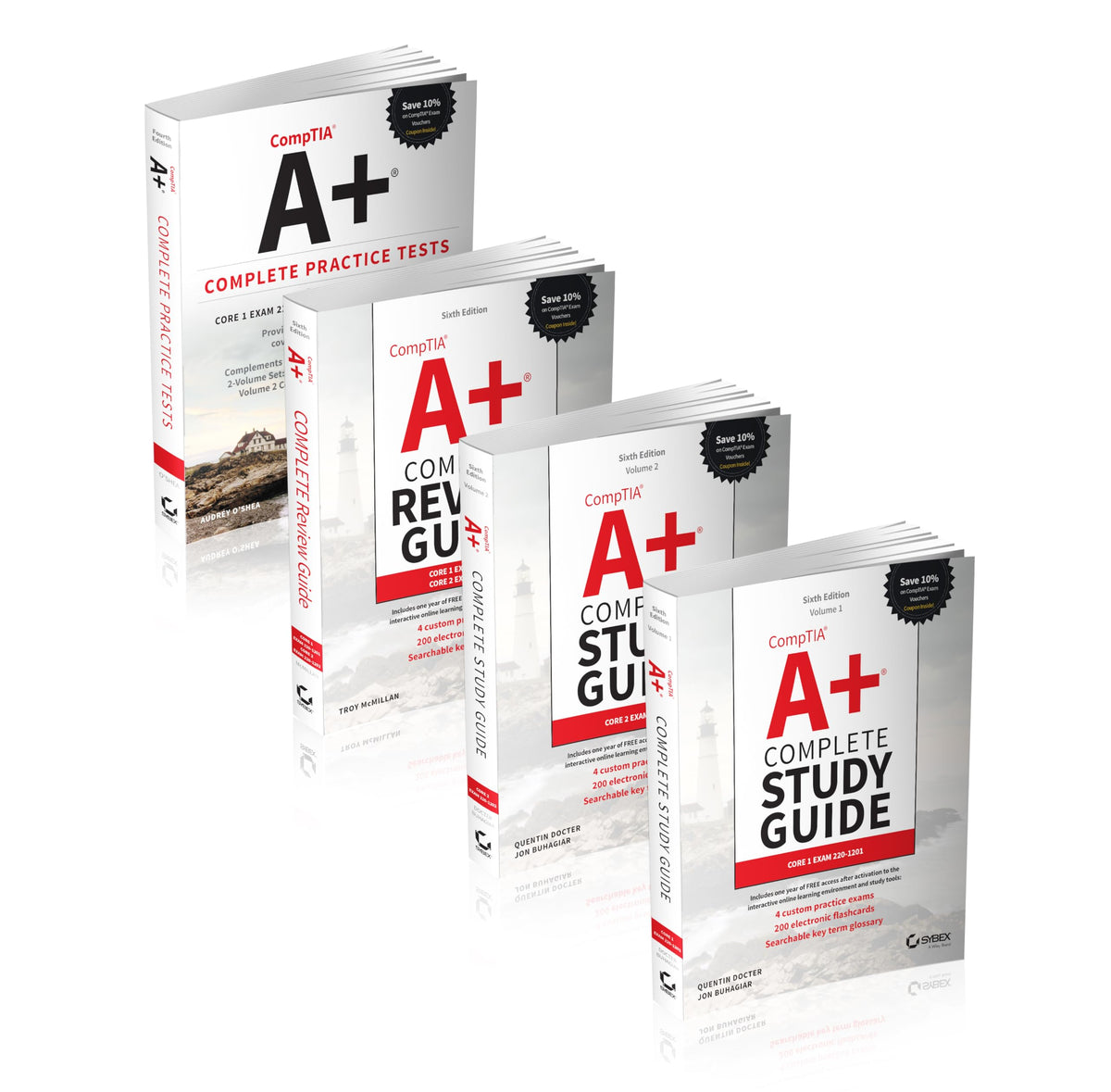 CompTIA A+ Complete Certification Kit: Core 1 Exam 220-1201 and Core 2 Exam 220-1202 (Sybex Study Guide)