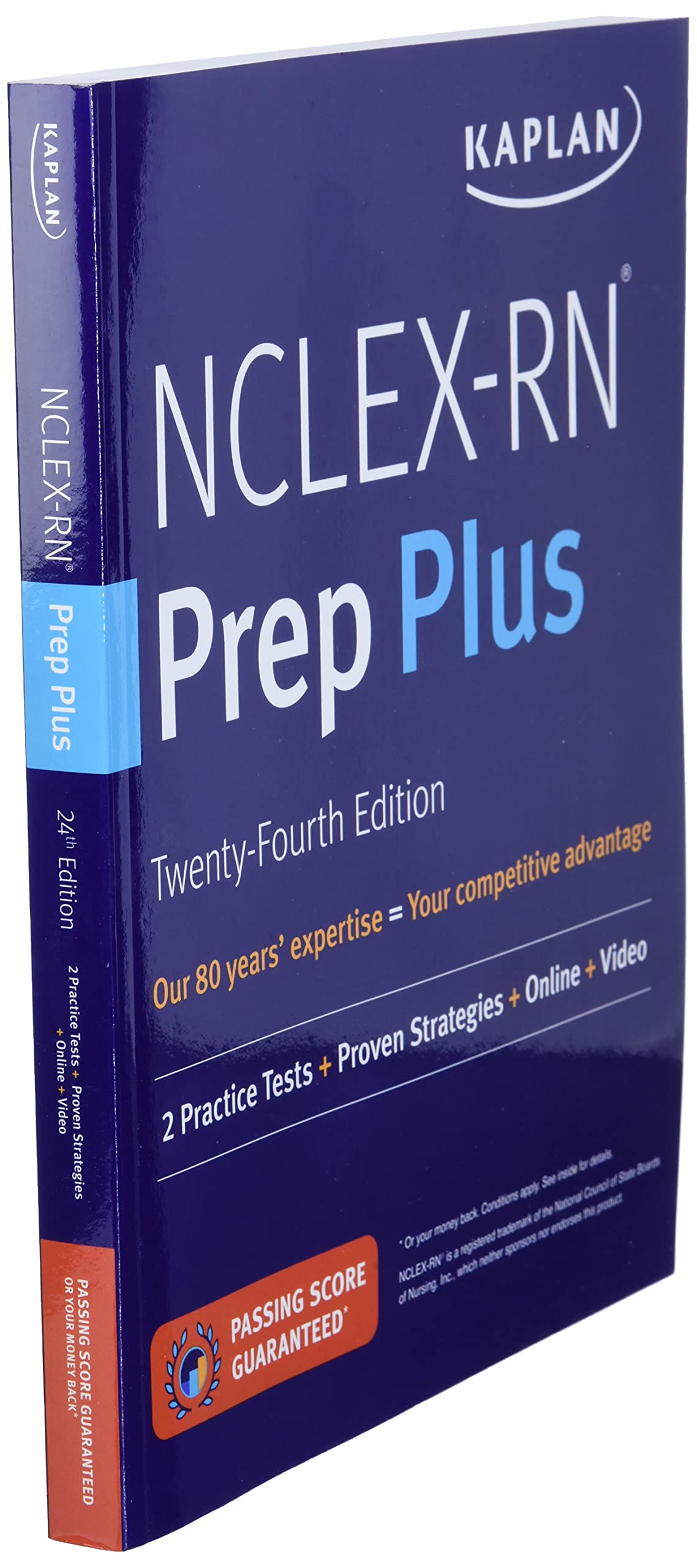 NCLEX-RN Prep Plus: 2 Practice Tests + Proven Strategies