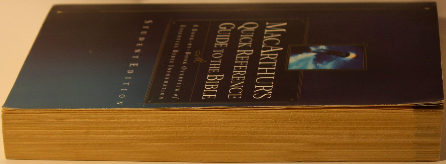 Macarthur's Quick Reference Guide To The Bible