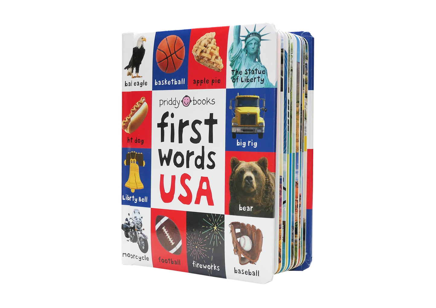 First 100 Words USA: A padded book-perfect for little hands to hold
