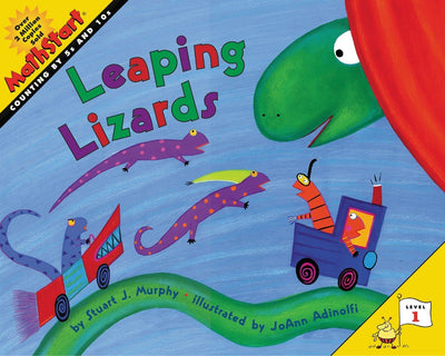 Leaping Lizards: A Fun Math Picture Book Teaching Counting by 5's and 10's for Kids (Ages 4-8) (MathStart 1, 20)